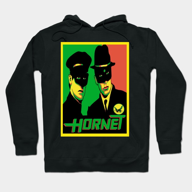 Green Hornet poster Hoodie by Biomek